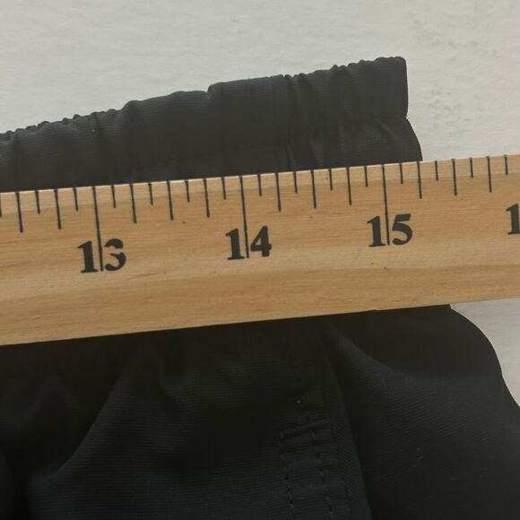 Nike mens Y2k black track pants with mesh lining and zip bottoms size M - Picture 9 of 12